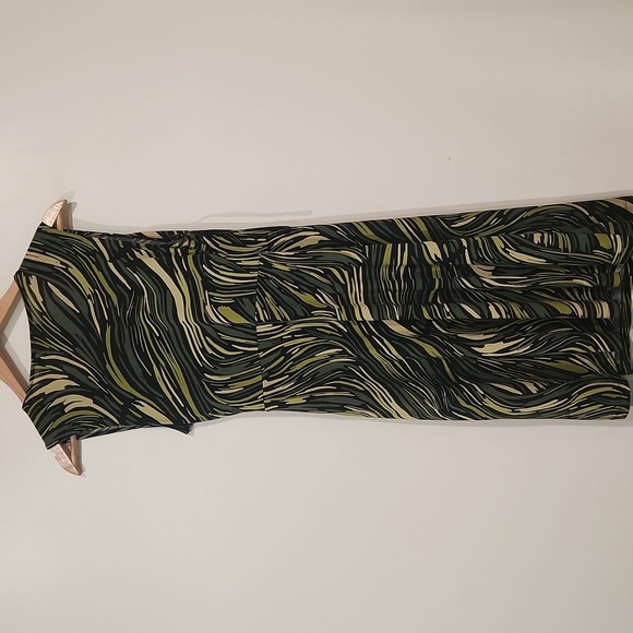 Apt 9nStylish Green and Black Women's‎ Dress - Picture 4 of 4